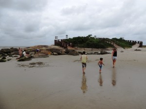 Deck da 3ª Pedra em Itapema do Norte, Itapoá