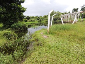 Captação de água na Rua 650 em Itapoá.