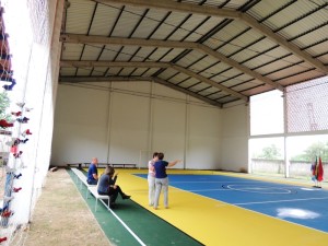 Inaugurações quadra e salas da Escola do Pontal