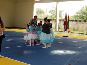 Inaugurações quadra e salas da Escola do Pontal