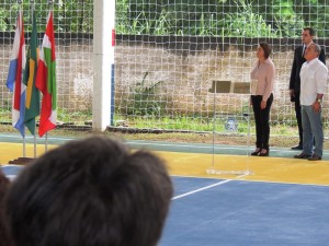 Inaugurações quadra e salas da Escola do Pontal