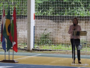 Inaugurações quadra e salas da Escola do Pontal