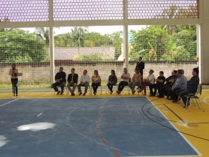 Inaugurações quadra e salas da Escola do Pontal