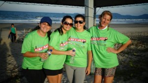 Domingo, 12 de abril, foi dia de Surf e Saúde em Itapoá