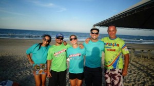 Domingo, 12 de abril, foi dia de Surf e Saúde em Itapoá