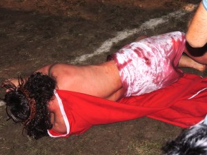 Encenação Paixão de Cristo 2015 na Barra do Saí em Itapoá 085