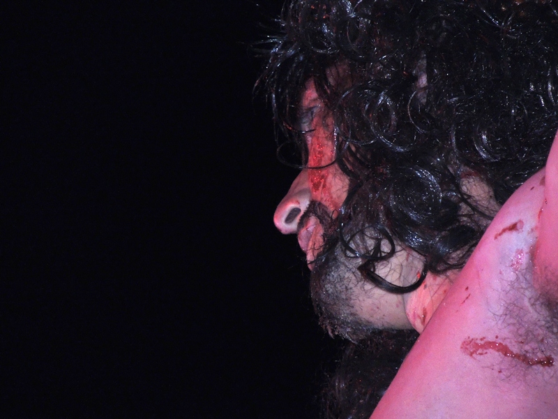 Encenação Paixão de Cristo 2015 na Barra do Saí em Itapoá 112