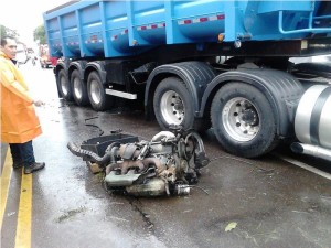 Grave acidente na SC 417 em Garuva