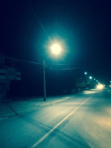 Nova iluminação pública instalada em vias importantes de Itapoá