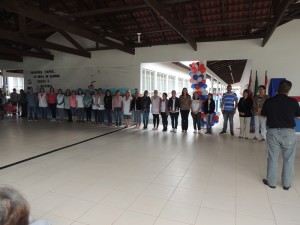 Obras na Escola Claiton Almir Hermes e asfalto são inaugurados no São José
