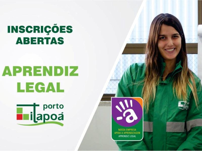 Porto Itapoá selecionará nova turma de aprendizes - Capa