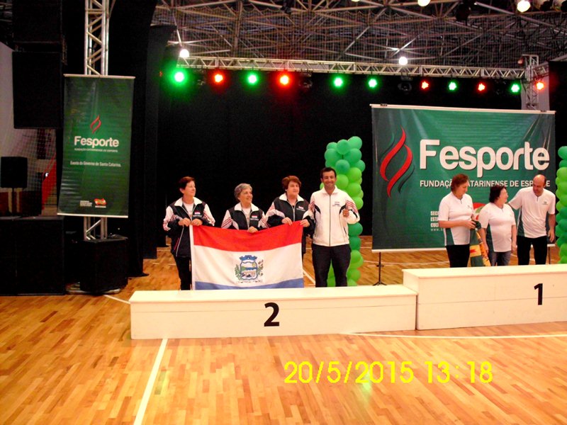 Canastra feminina itapoaense é vice-campea nos Jasti-SC 2015