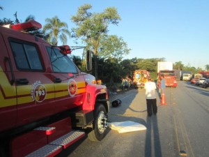 Homem morre em acidente de trânsito na Rodovia SC-416, em Garuva