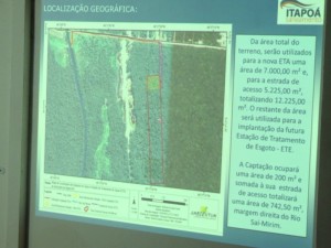 Nova Estação de Tratamento de Água de Itapoá é debatida em Audiência Pública