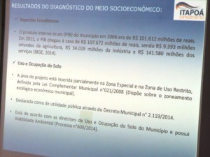 Nova Estação de Tratamento de Água de Itapoá é debatida em Audiência Pública