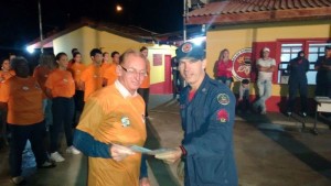 Novos agentes comunitários de proteção civil de Itapoá recebem certificado