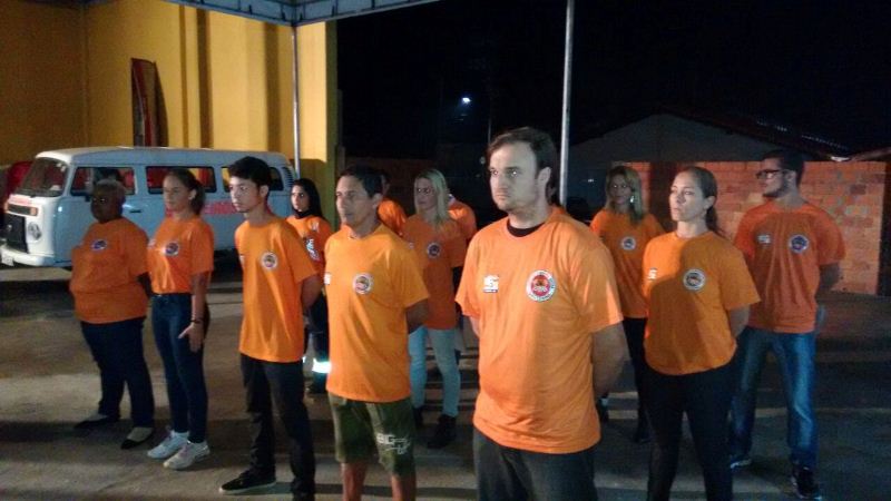 Novos agentes comunitários de proteção civil de Itapoá recebem certificado