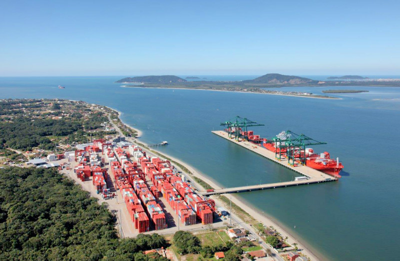 Parâmetros do canal de acesso à Baía da Babitonga são ampliados - Porto Itapoá