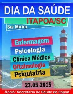 Secretaria de Saúde de Itapoá anuncia Dia da Saúde no Saí Mirim