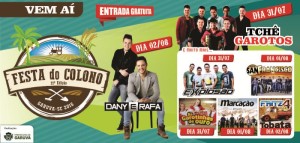 22ª Festa do Colono em Garuva (2015)