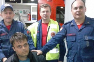 Homem passa mal e é resgatado no Monte Crista, em Garuva