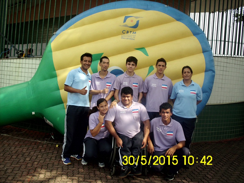 Itapoá representada no Campeonato Brasileiro Paraolímpico de Tênis de Mesa
