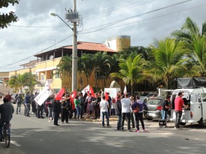 Servidores de Itapoá paralisaram atividades nesta quarta-feira, dia 03 de junho