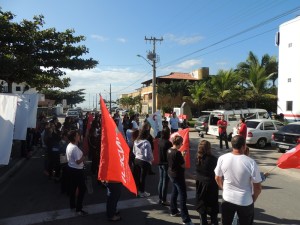 Servidores de Itapoá paralisaram atividades nesta quarta-feira, dia 03 de junho