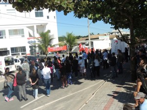 Servidores de Itapoá paralisaram atividades nesta quarta-feira, dia 03 de junho