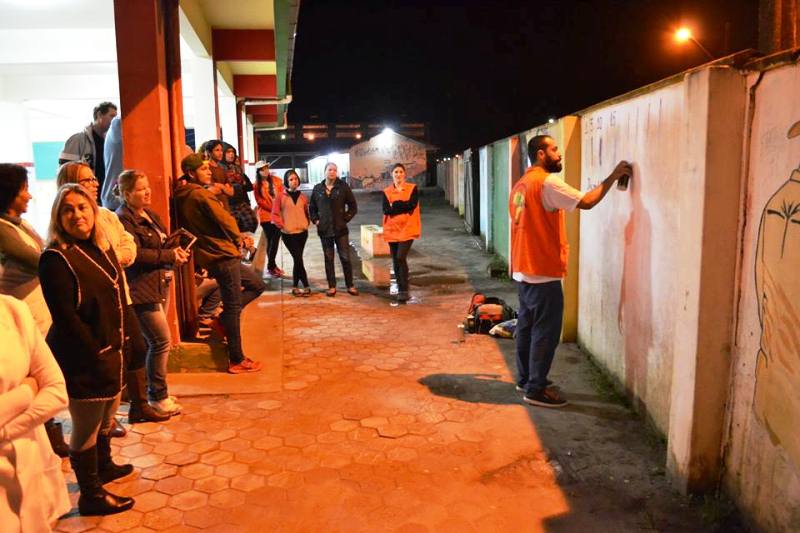 Atividades do Projeto Rondon em Itapoá seguem ate sexta-feira, dia 24 de julho
