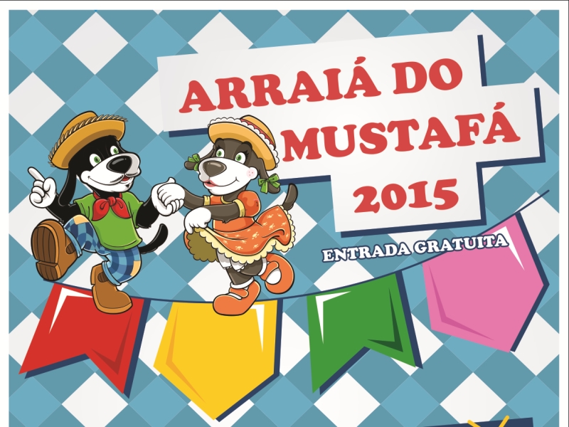 Cartaz Arraia do Mustafa 2015 - Capa