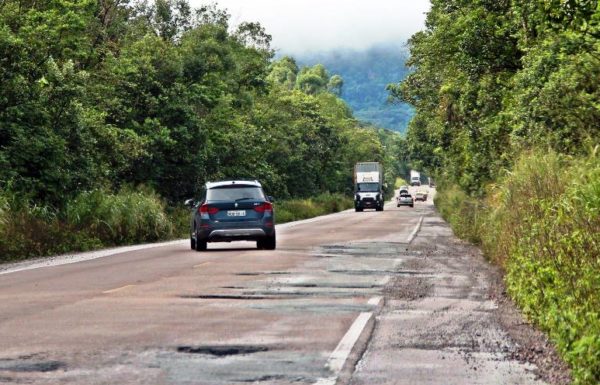 Rodovia SC-417 será paralisada a partir da tarde desta terça, dia 07, no km 06