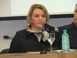 Simone Schramm, secretária da SDR Joinville.