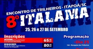Vem aí a 8ª edição do Encontro de Trilheiros Italama, em Itapoá - capa