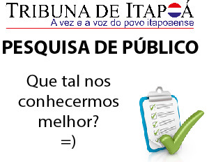 Banner pesquisa de público Tribuna de Itapoá 2