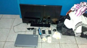 Homens sao presos em Garuva apos assaltarem residencia em Itapoa 2