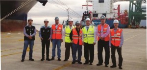 Porto Itapoá recebe a visita da Diretoria da Antaq