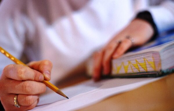 Making Notes from Book ca. 2000