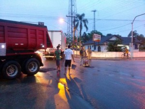 Movimento 10 em Garuva tapa buracos SC 415 - foto Garuvense Ligado 3