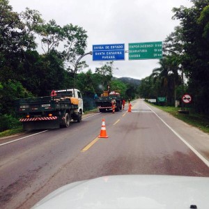 Situacao buracos rodovia SC 415 - foto Raul Ivan Delavy 05