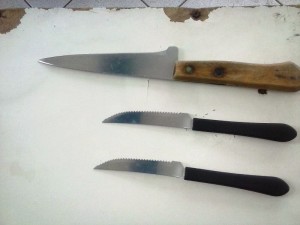 Aluna atinge colega com golpes de faca em pleno ginásio da escola