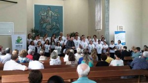 Coral Vozes da Babitonga, de Itapoá, expõe seu talento em Joinville