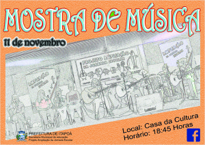 Mostra de Música do Projeto AJE Itapoá
