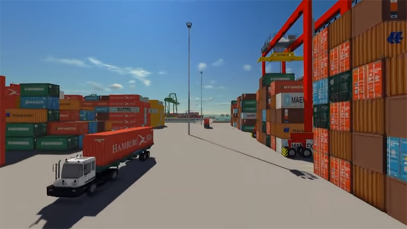 Videos do Porto Itapoa em perspectiva 3D sao publicados no Youtube