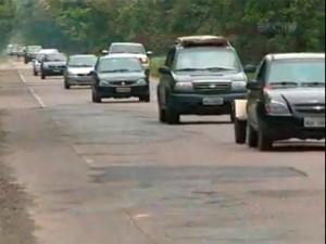 Jornal do Meio Dia, da RIC TV, aborda ma conservacao da SC-417