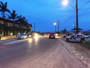 PM de Itapoá realiza várias operações de fiscalização nesse sábado (05/12)