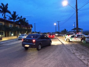 PM de Itapoá realiza várias operações de fiscalização nesse sábado (05/12)