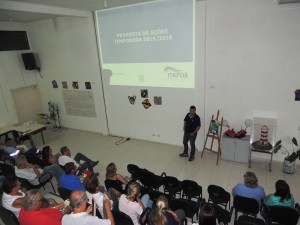 Reunião Itapoá Saneamento na Casa da Cultura  em 16-12-15