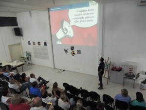 Reunião Itapoá Saneamento na Casa da Cultura  em 16-12-15