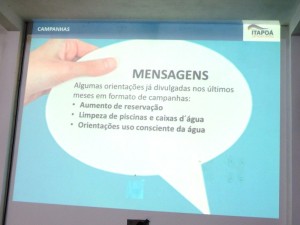 Reunião Itapoá Saneamento na Casa da Cultura  em 16-12-15